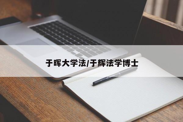 于晖大学法/于辉法学博士